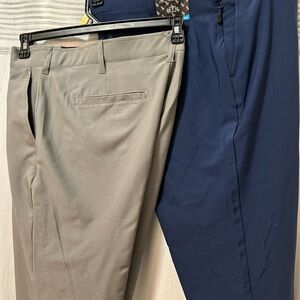 Bundle of 2-Men's Classic Gray and Navy Pants